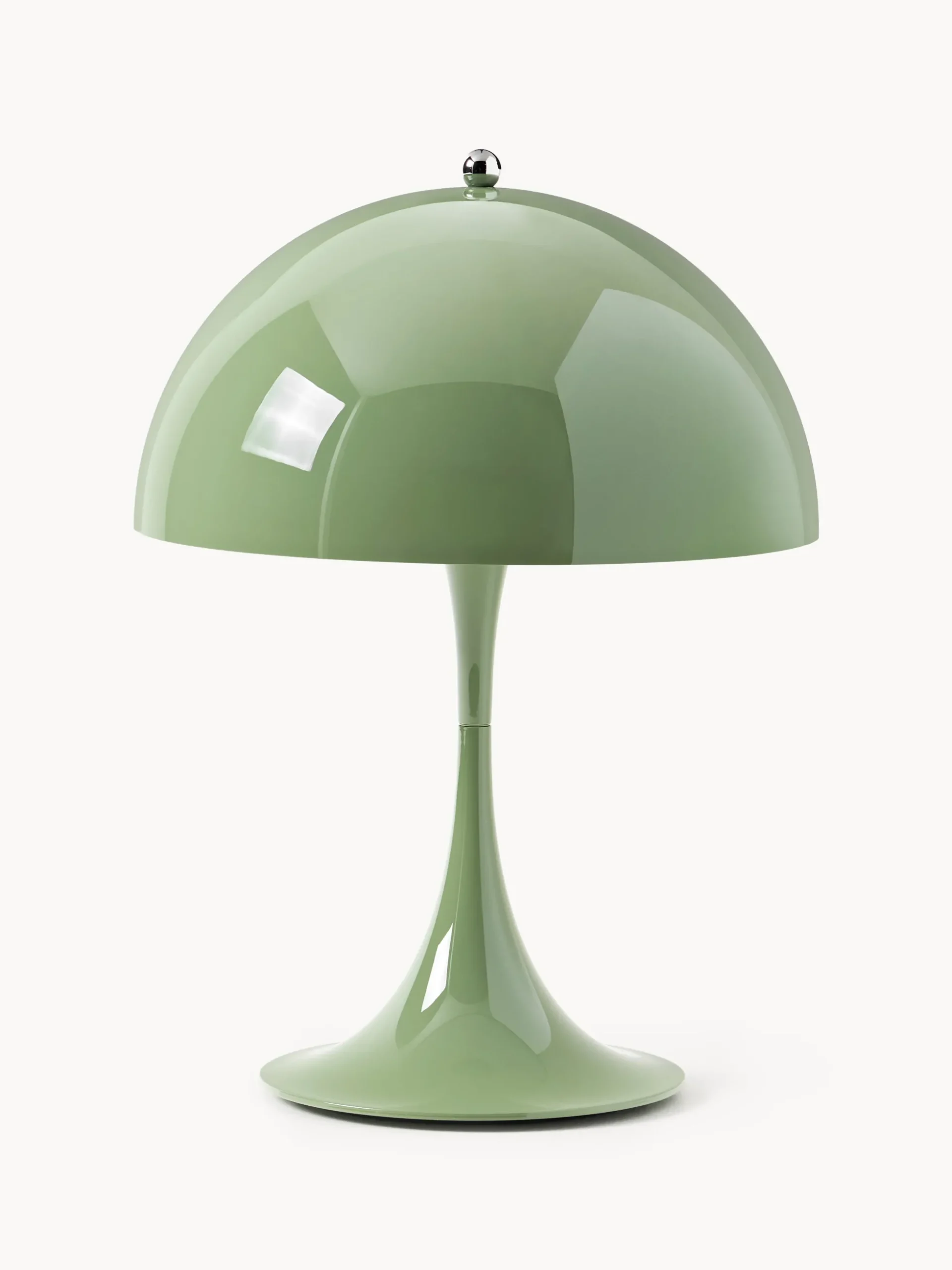 Lampada da tavolo portatile a LED con luce regolabile Panthella 250, Design Verner Panton