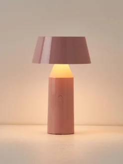 Lampada da tavolo portatile a LED con luce regolabile e paralume orientabile Bicoca