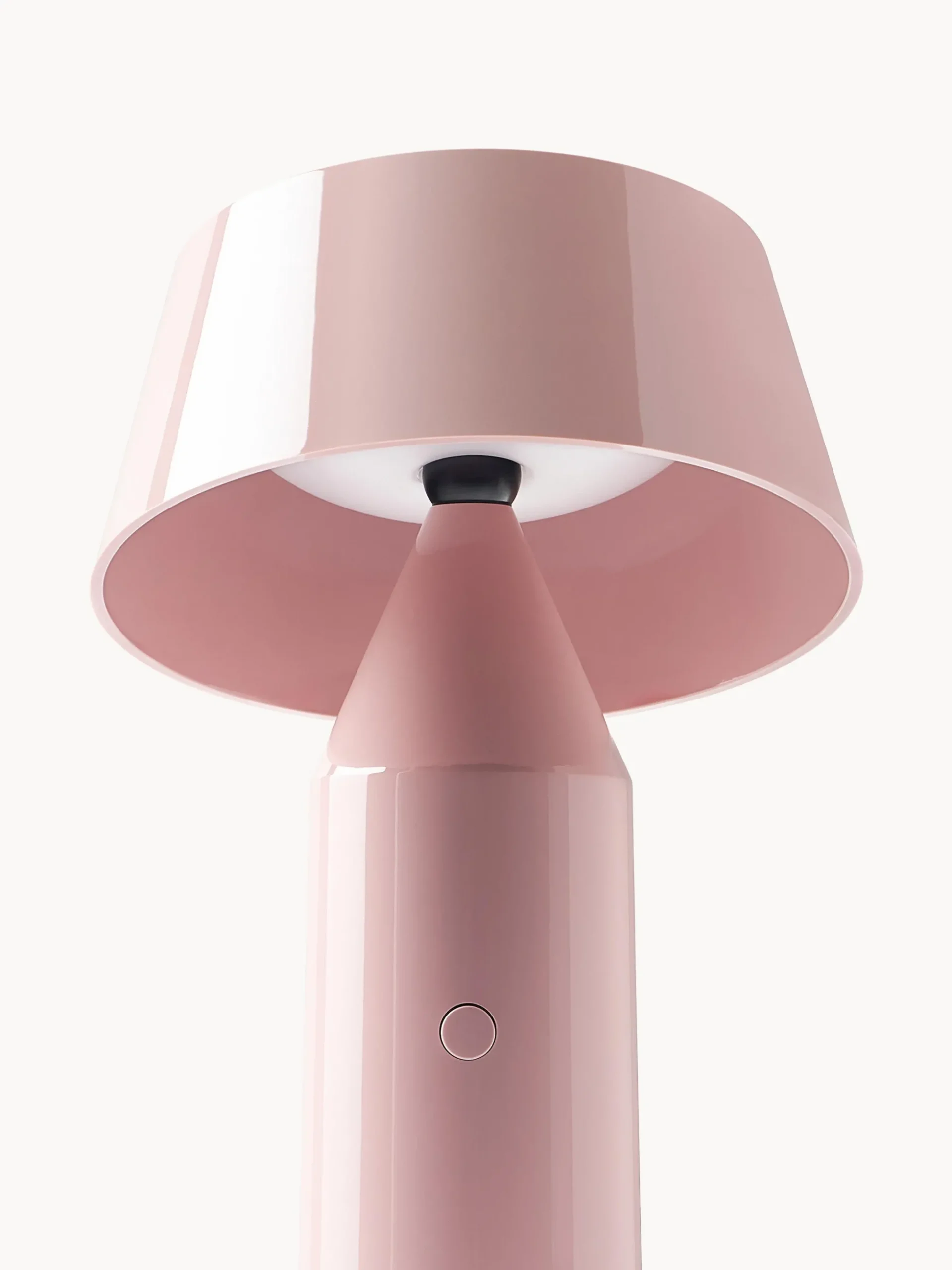 Lampada da tavolo portatile a LED con luce regolabile e paralume orientabile Bicoca