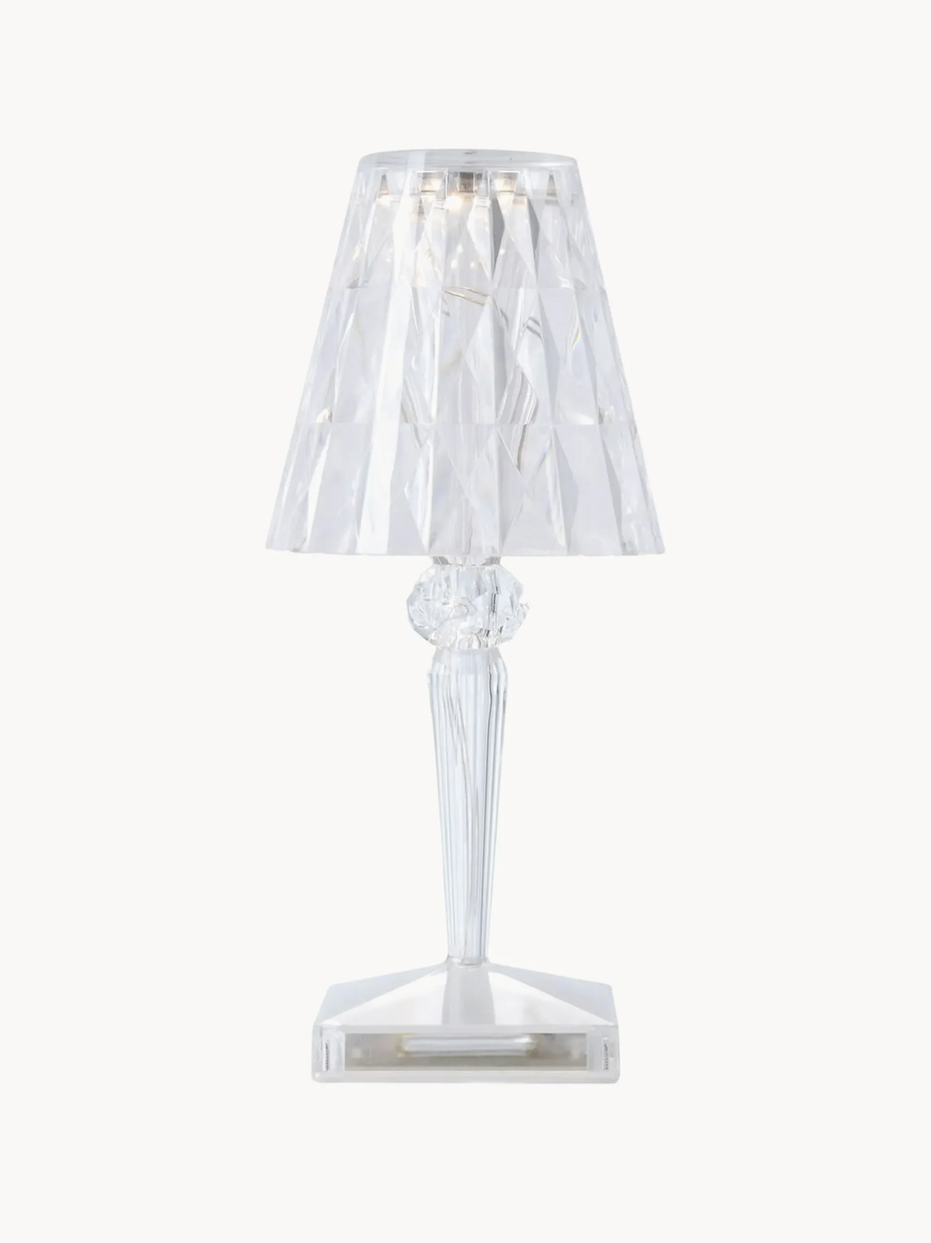 Lampada da tavolo portatile a LED con batteria Battery, alt. 30 cm