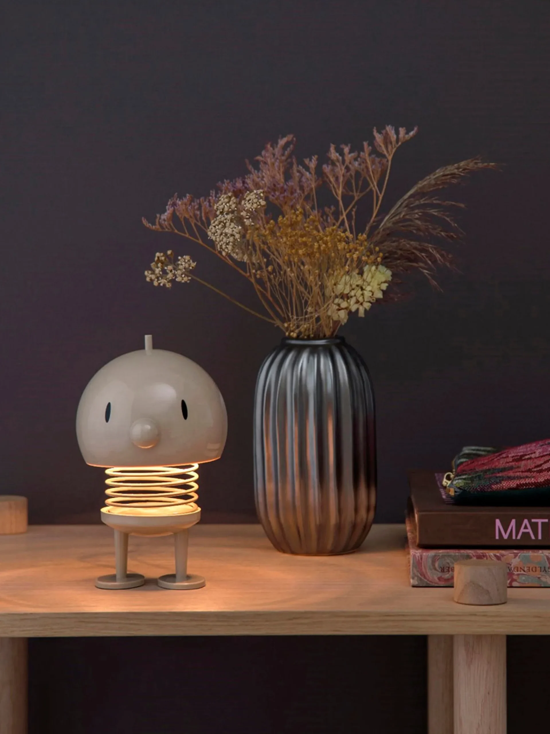 Lampada da tavolo portatile a LED con luce regolabile Choco