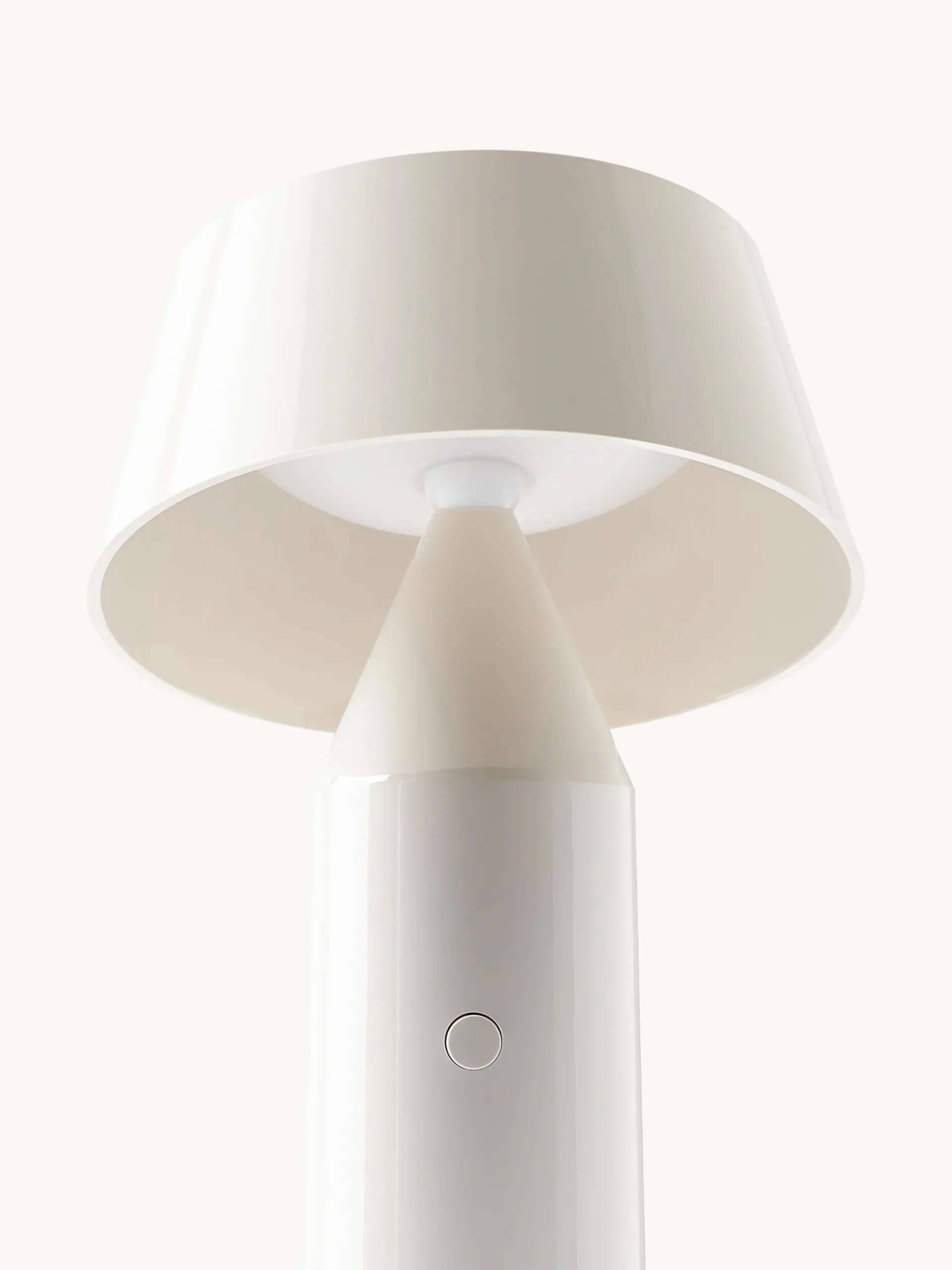 Lampada da tavolo portatile a LED con luce regolabile e paralume orientabile Bicoca