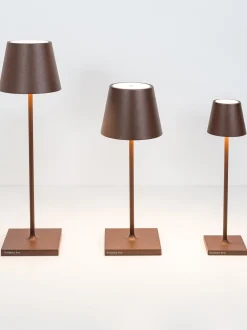 Lampada da tavolo portatile a LED con luce regolabile Poldina Pro Micro