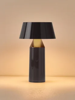 Lampada da tavolo portatile a LED con luce regolabile e paralume orientabile Bicoca