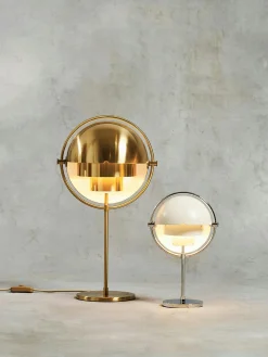 Lampada da tavolo portatile con luce regolabile Multi-Lite, orientabile