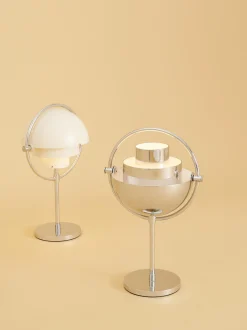 Lampada da tavolo portatile con luce regolabile Multi-Lite, orientabile