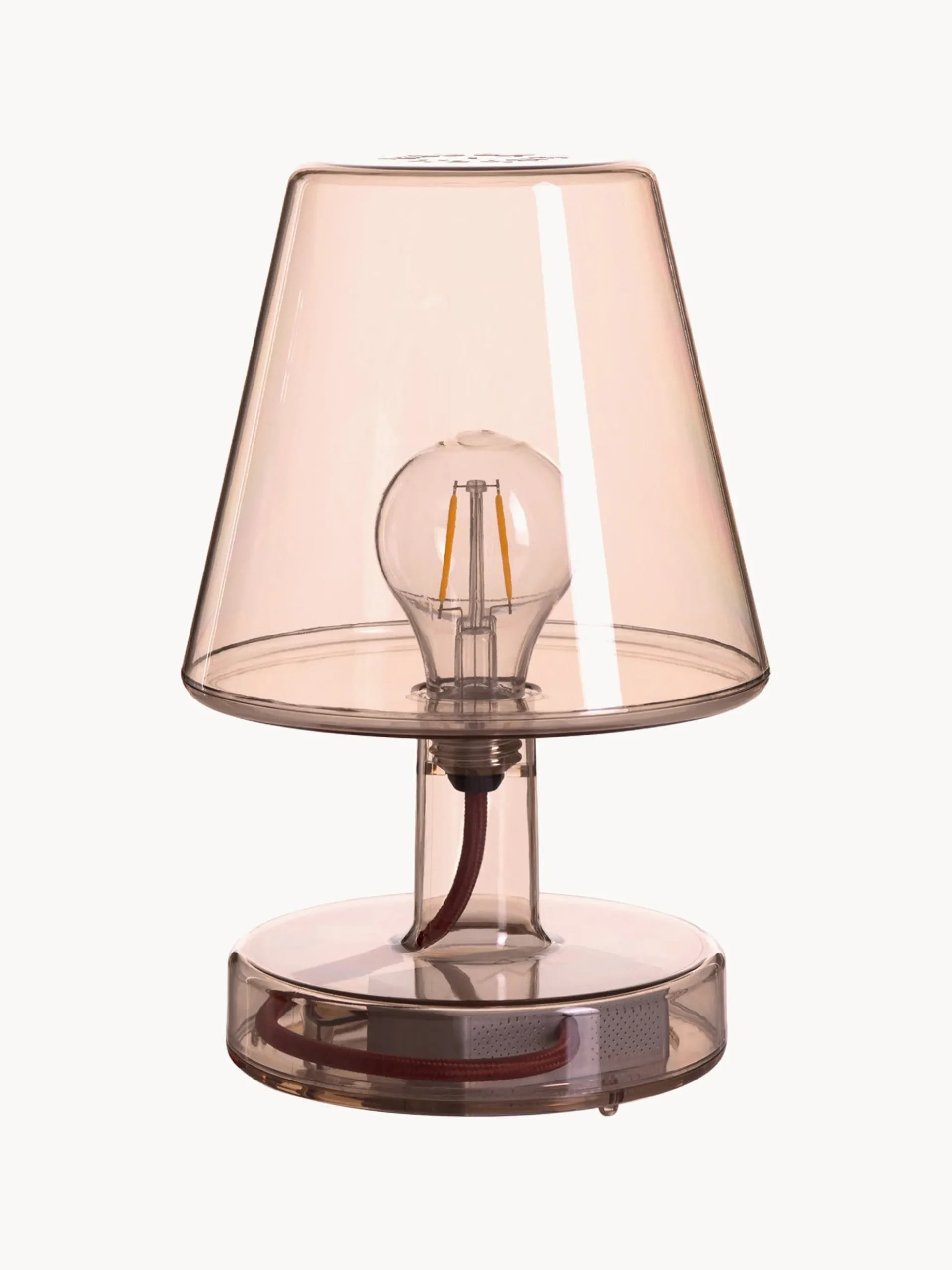 Lampada da tavolo portatile da esterno Transloetje, con luce regolabile