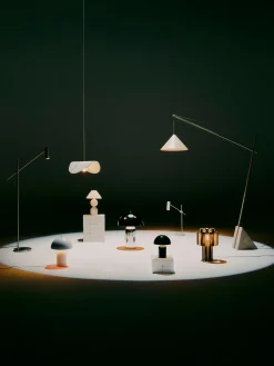 Lampada da tavolo retrò grande Walter