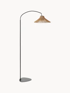 Lampada da terra a LED con luce regolabile fatta a mano con telecomando Niza