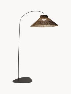 Lampada da terra a LED con luce regolabile fatta a mano con telecomando Niza