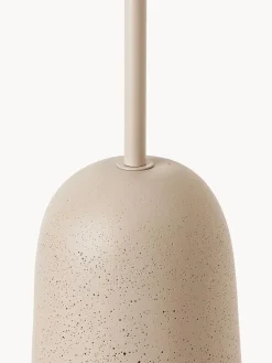 Lampada da terra con base in cemento Kaya
