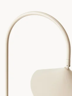 Lampada da terra con base in travertino Arum, orientabile