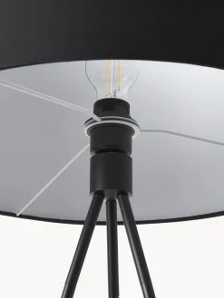 Lampada da terra con paralume in tessuto Cella