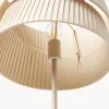 Lampada da terra con paralume asimmetrico Nyla