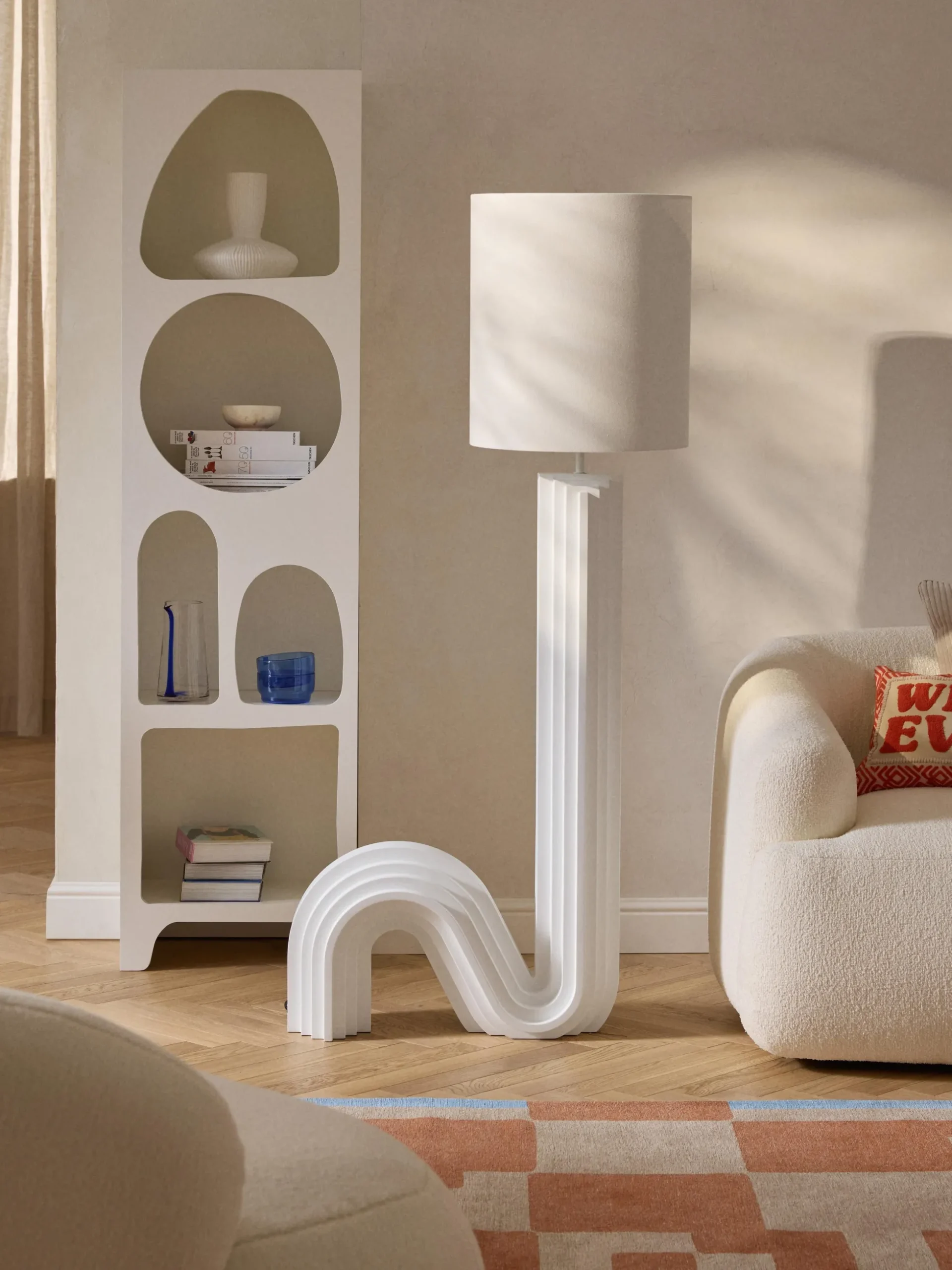 Lampada da terra di design Luomo