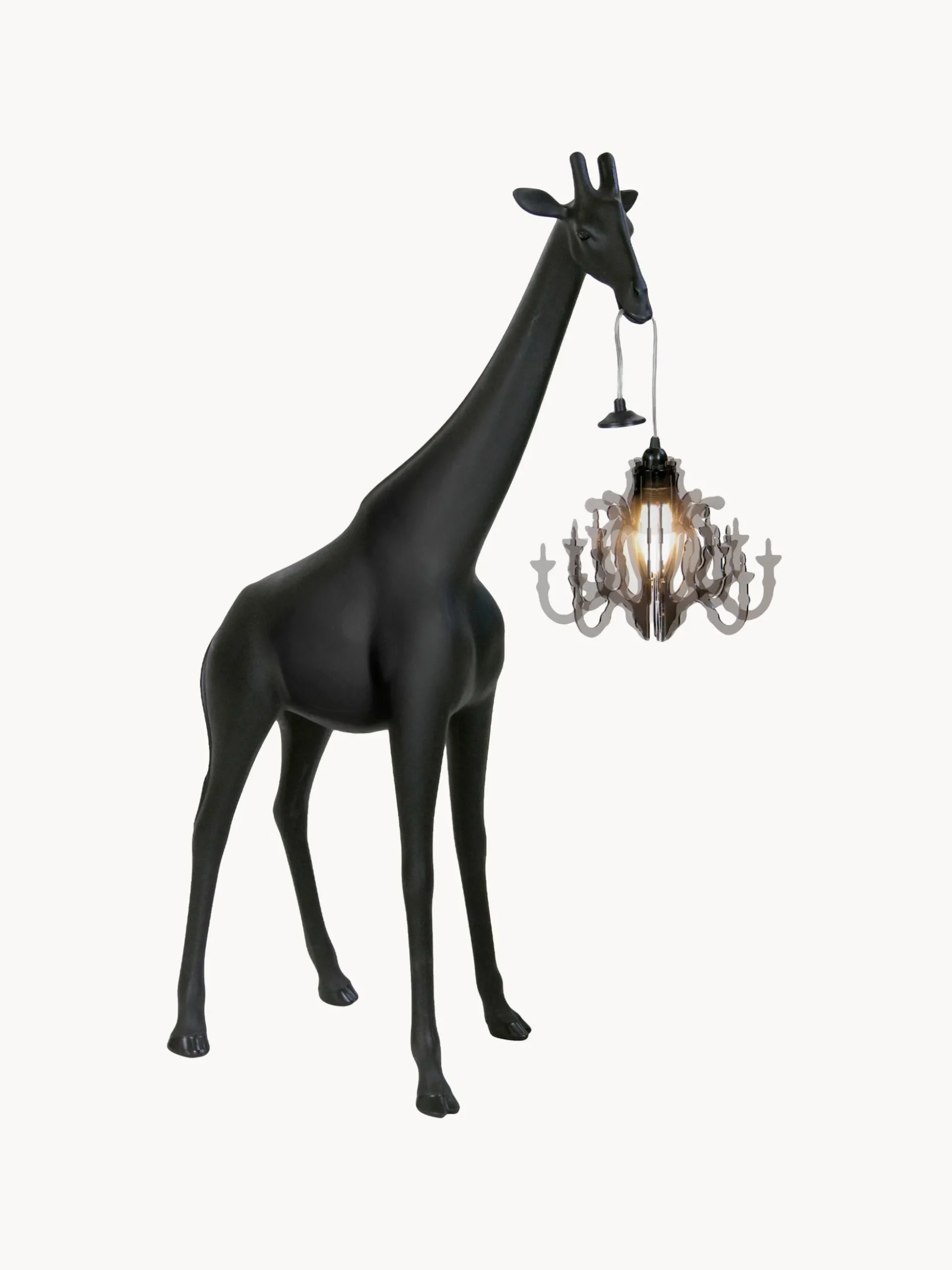 Lampada da terra piccola a LED Giraffe in Love