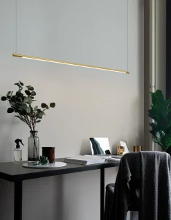 Lampada grande a sospensione a LED Elettra