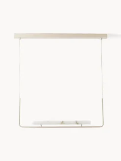 Lampada in alabastro a sospensione e LED Alena