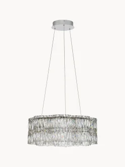 Lampadario in cristallo a LED con luce regolabile Nuvia