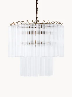 Lampadario in vetro Janae