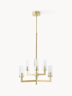 Lampadario in vetro millerighe Emmi