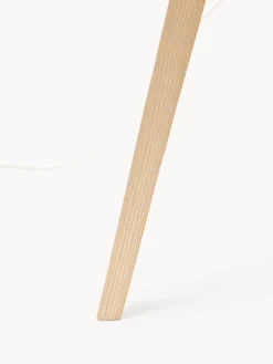 Lampada treppiede da terra scandi in legno massiccio Jake