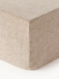 Lenzuolo con angoli boxspring in lino Linna