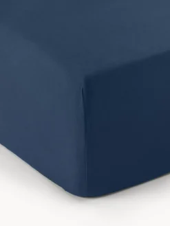 Lenzuolo con angoli boxspring in flanella Biba