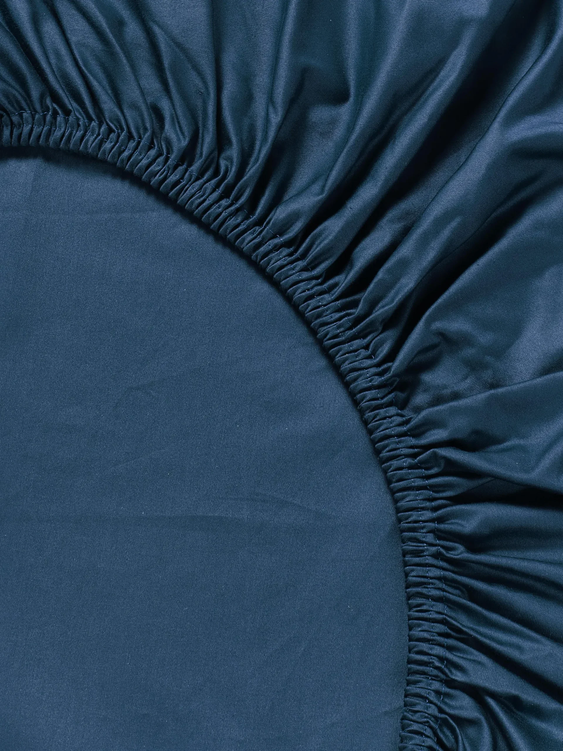Lenzuolo con angoli boxspring in raso di cotone Premium