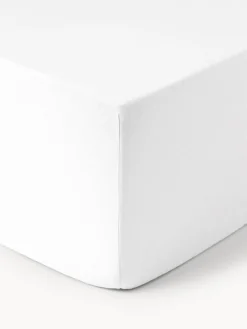 Lenzuolo con angoli boxspring in lino lavato Airy