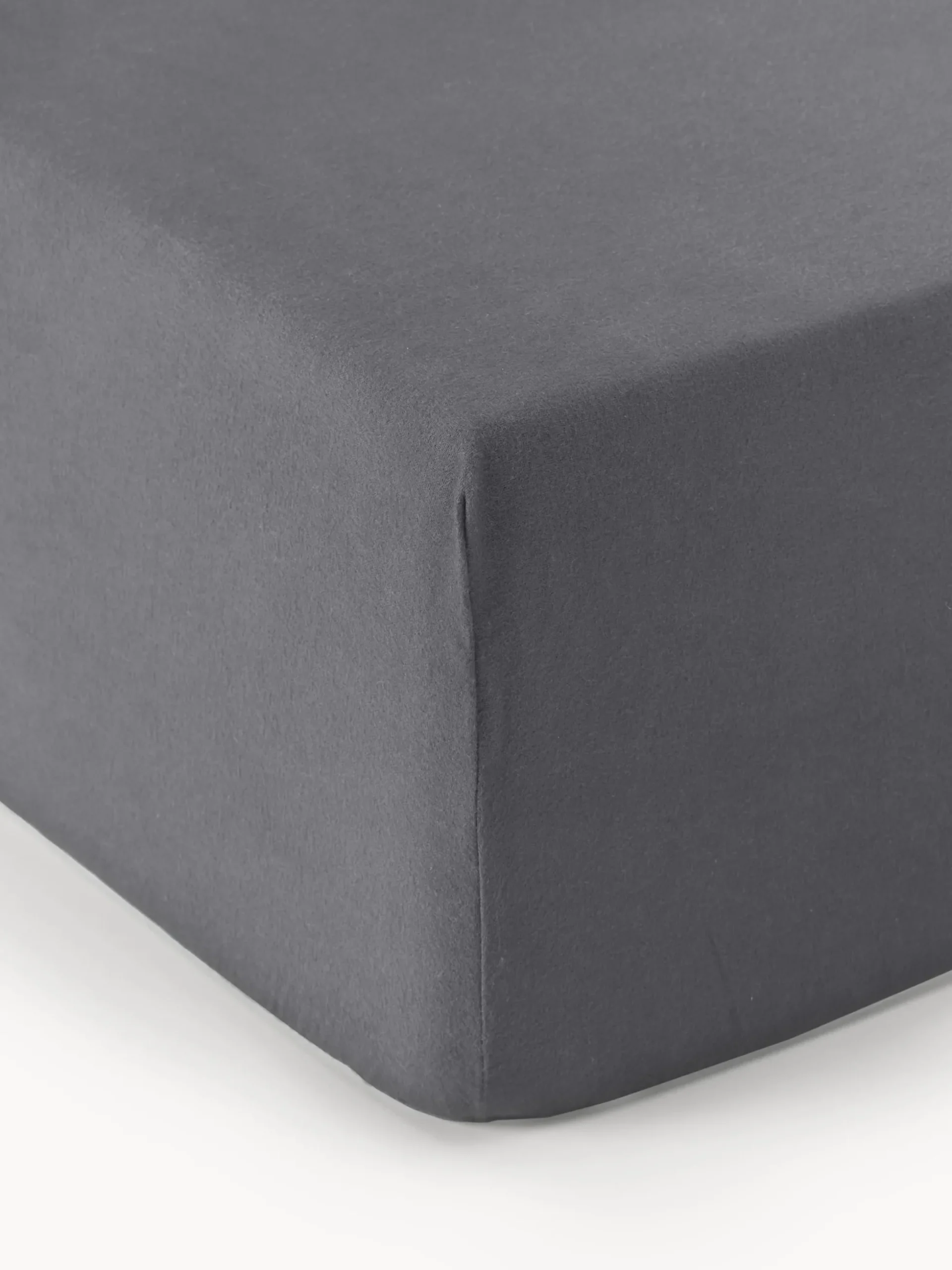 Lenzuolo con angoli boxspring in flanella Biba