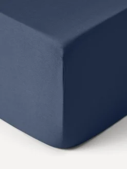 Lenzuolo con angoli boxspring in raso di cotone Comfort