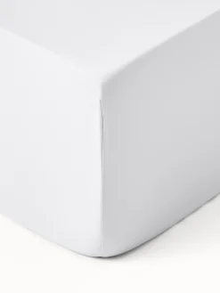 Lenzuolo con angoli boxspring in raso di cotone Comfort
