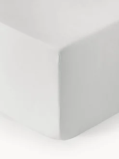 Lenzuolo con angoli boxspring in flanella Biba