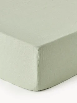 Lenzuolo con angoli in lino lavato Airy