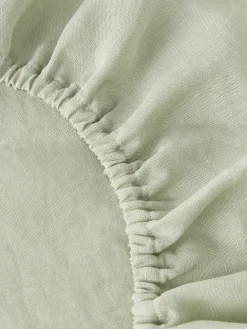 Lenzuolo con angoli in lino lavato Airy