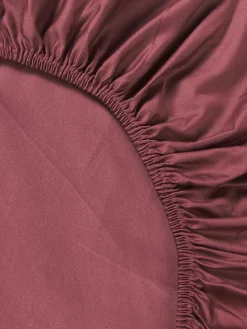 Lenzuolo con angoli in raso di cotone Premium