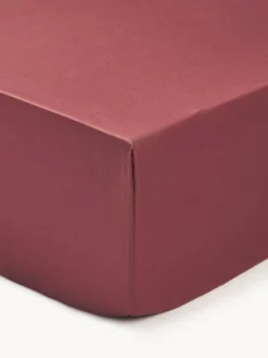 Lenzuolo con angoli in raso di cotone Premium