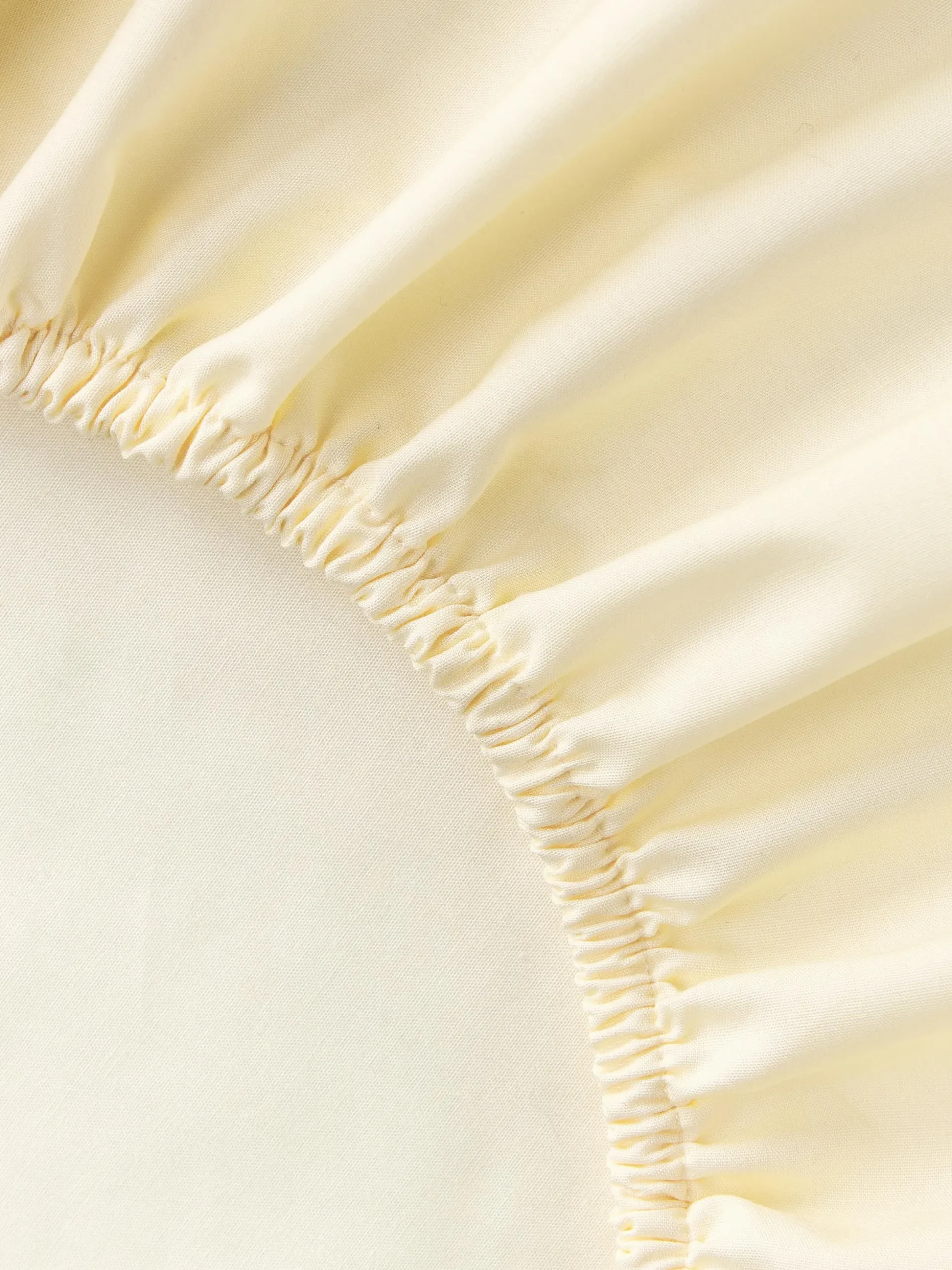 Lenzuolo con angoli topper in cotone percalle Elsie