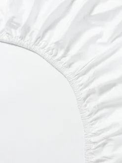 Lenzuolo con angoli topper in raso di cotone Premium