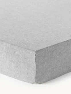 Lenzuolo con angoli topper in lino Linna