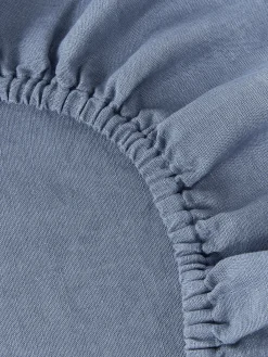 Lenzuolo con angoli topper in lino lavato Airy