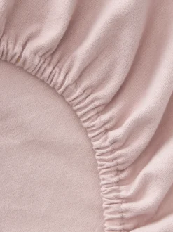Lenzuolo con angoli topper in flanella Biba