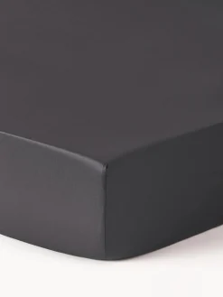 Lenzuolo con angoli topper in raso di cotone Premium