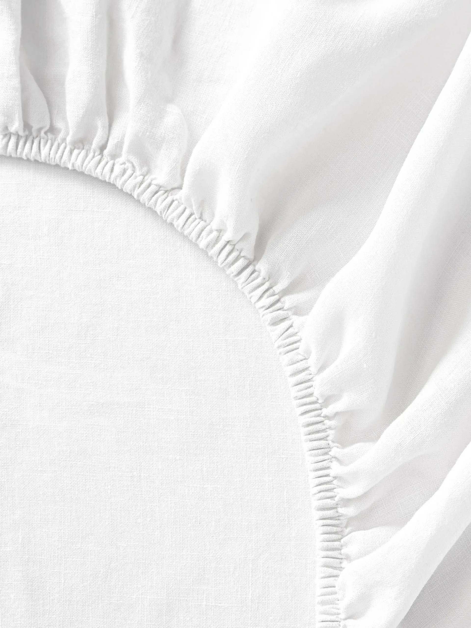 Lenzuolo con angoli topper in lino lavato Airy
