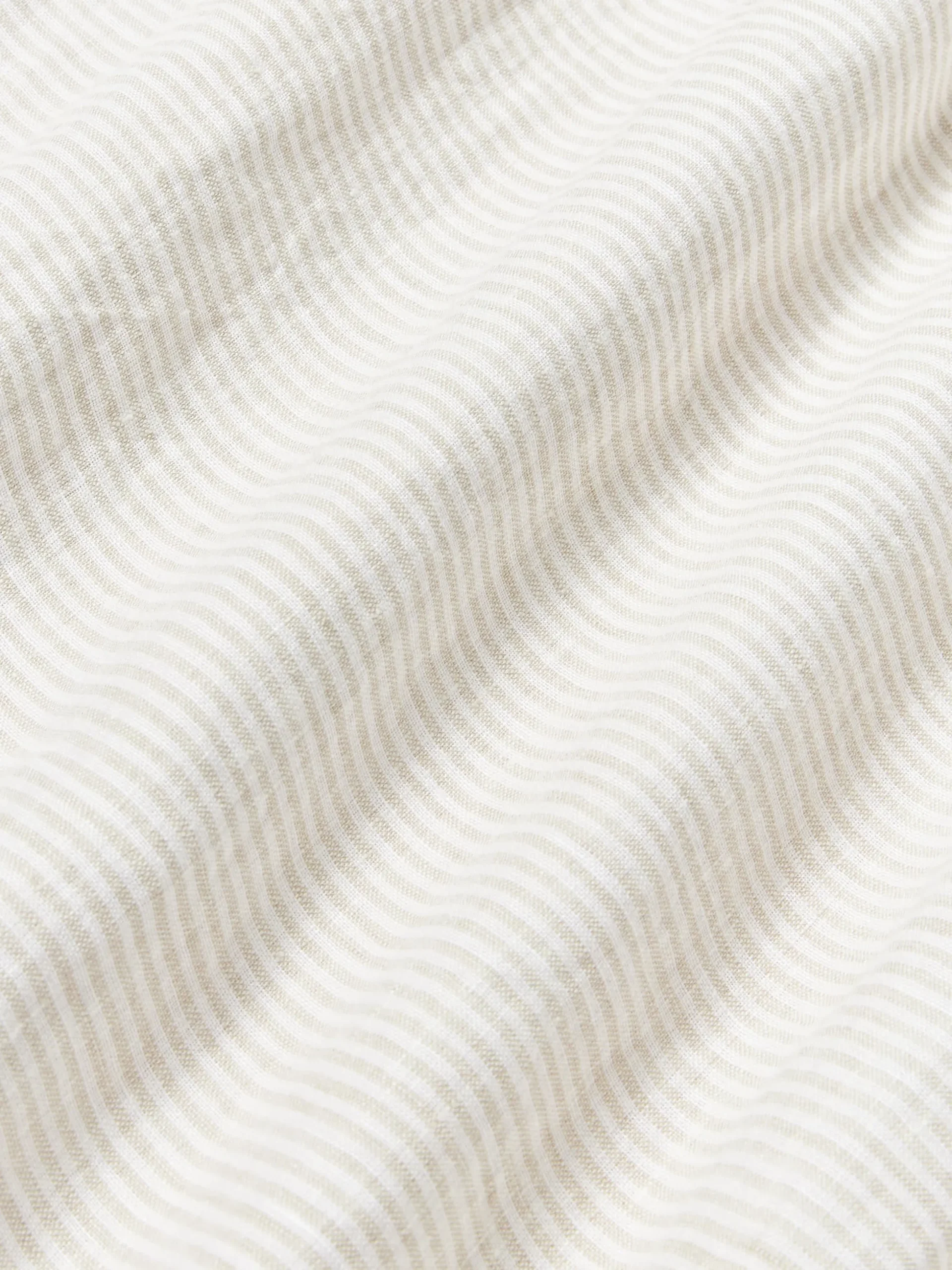 Lenzuolo in lino lavato a righe sottili Rinna