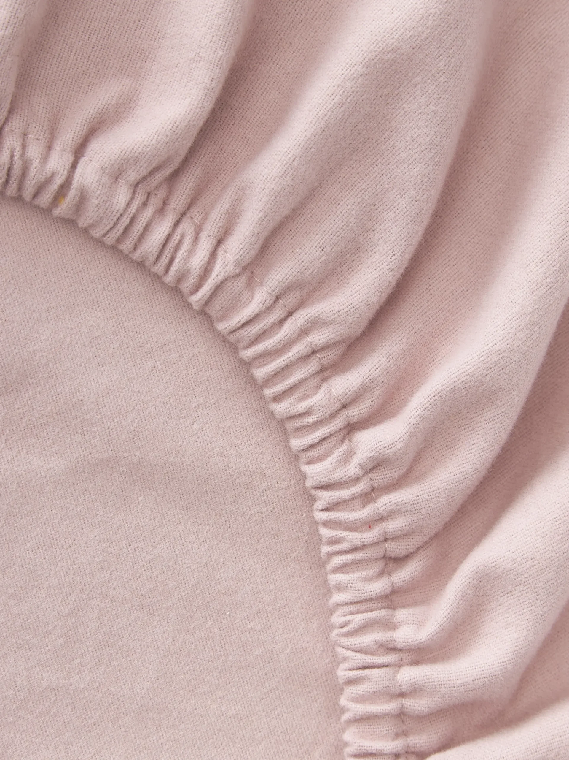 Lenzuolo con angoli boxspring in flanella Biba