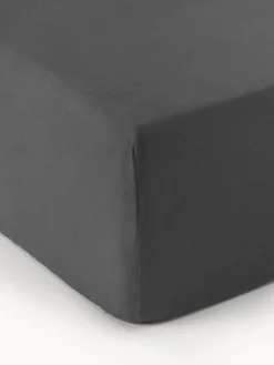 Lenzuolo con angoli boxspring in flanella Biba