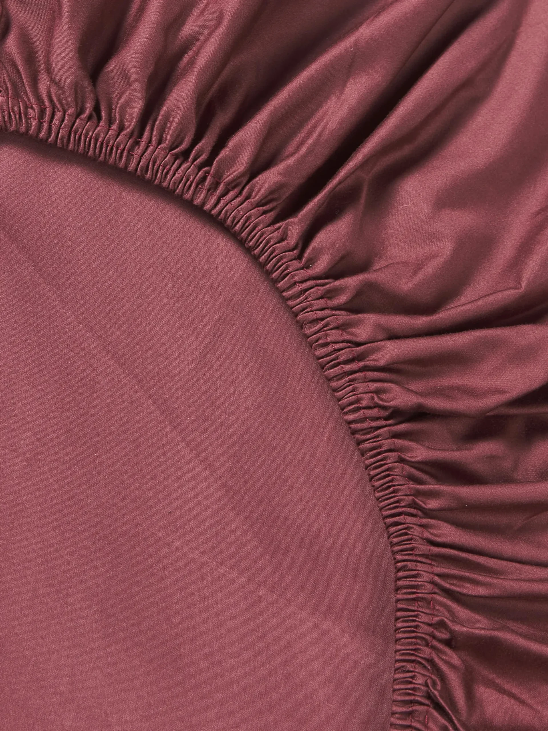Lenzuolo con angoli boxspring in raso di cotone Premium