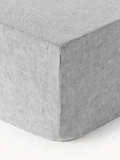 Lenzuolo con angoli boxspring in lino Linna